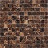 PIX217 Dark Emperador из мрамора полированная 23x23 305х305x6