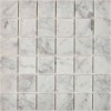 PIX238 Bianco carrara из мрамора полированная 48x48 305х305x6