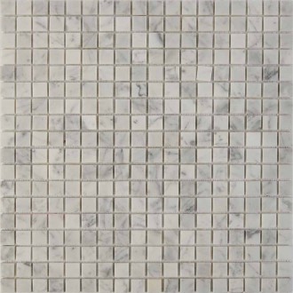 PIX241 Bianco carrara из мрамора полированная 15x15 305х305x4
