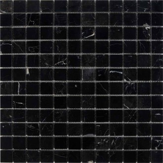 PIX245 Nero Marquna из мрамора полированная 23x23 305х305x6
