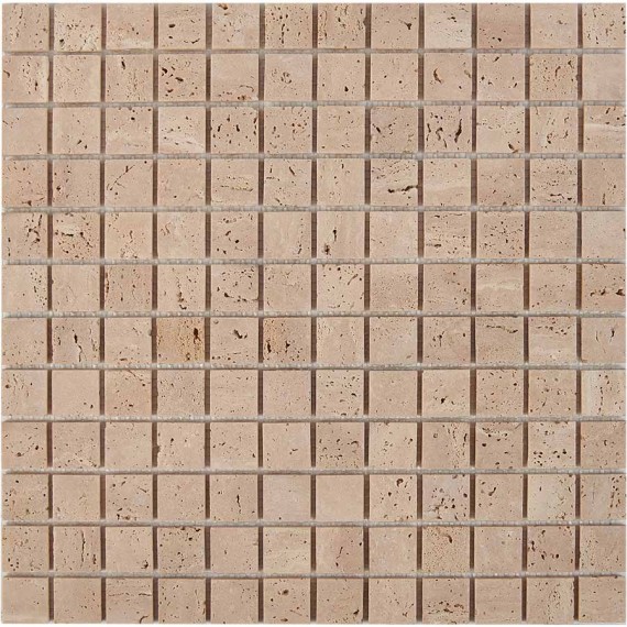 Мозаика PIX258 Travertine матовая 23х23 305х305х4