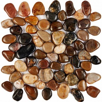 PIX266 Мозаика из гальки Mix stone 30.5х30.5