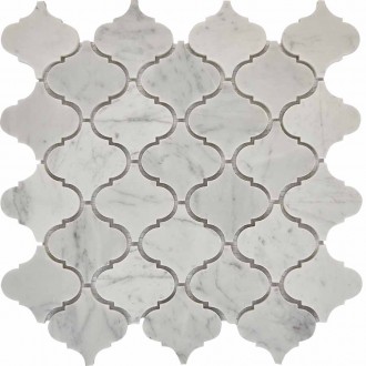 PIX291 Dolomiti Bianco из мрамора полированная 74x74 305х315x8
