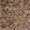 PIX304 Dark Emperador полированная 15x15 305х305x4
