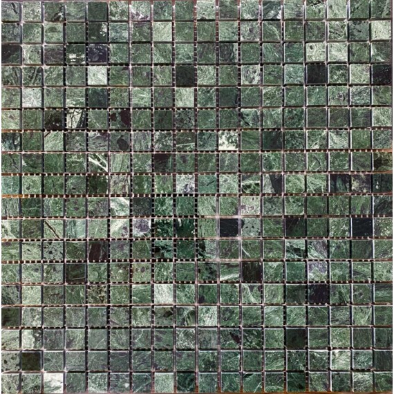 Мозаика PIX308 Spider Green полированная 15x15 305х305x4