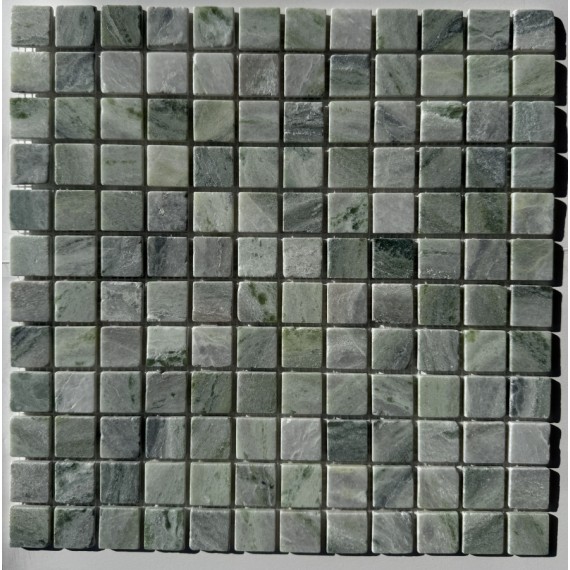 Мозаика PIX313 Jet Green матовая 23x23 305х305х4
