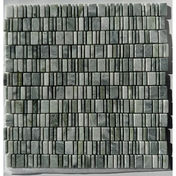 Мозаика PIX316 Jet Green матовая 310х307х6