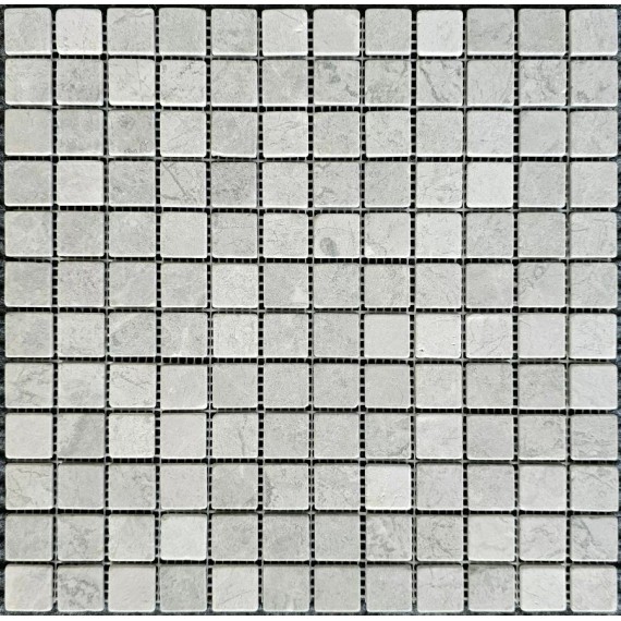 Мозаика PIX329 Tundra Grey матовая 23х23 305х305х4