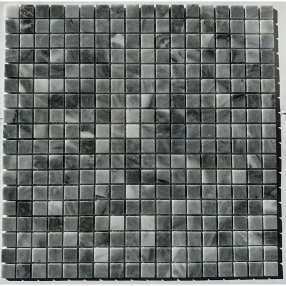 Мозаика PIX334 Ice Grey полированная 15х15 305х305х4