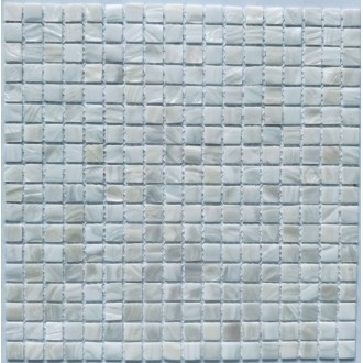 PIX769 из натурального перламутра Super White 15*15 300х300х2