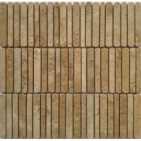 PIX 358 Yellow Travertine Полированная 10/12/15*100 300х305x8