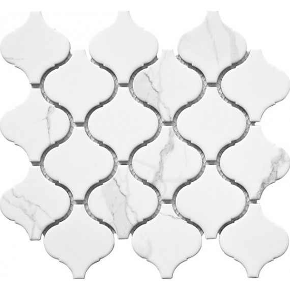 Мозаика PMDA84033 Lattern Carrara Matt 24.6х28