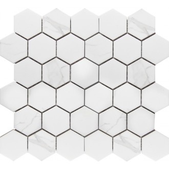 PMMT83017 Hexagon small Carrara Matt 26.5х27.8