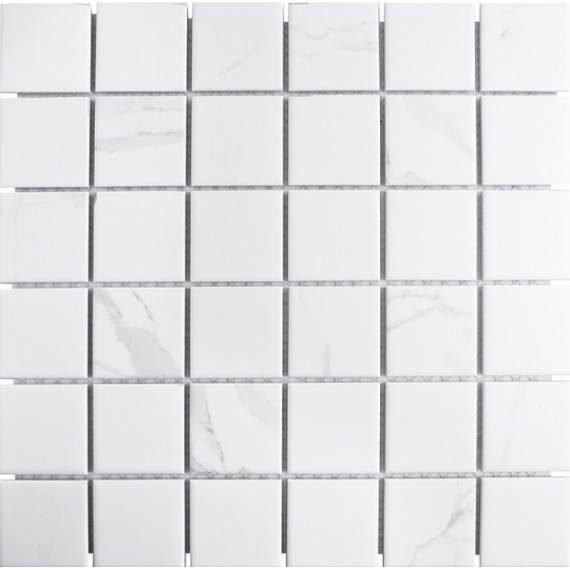 Мозаика PMWB82223 Carrara Matt 48x48 30.6х30.6х6
