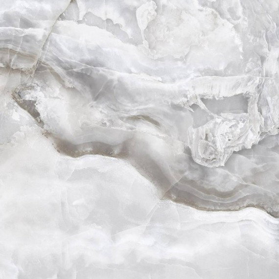 Керамогранит PR120 Honey Onyx Bianco Polished 600x600