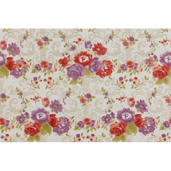 Керамическая плитка PR D BI FIORI 65X97,7 FIORITURA SU BIANCO