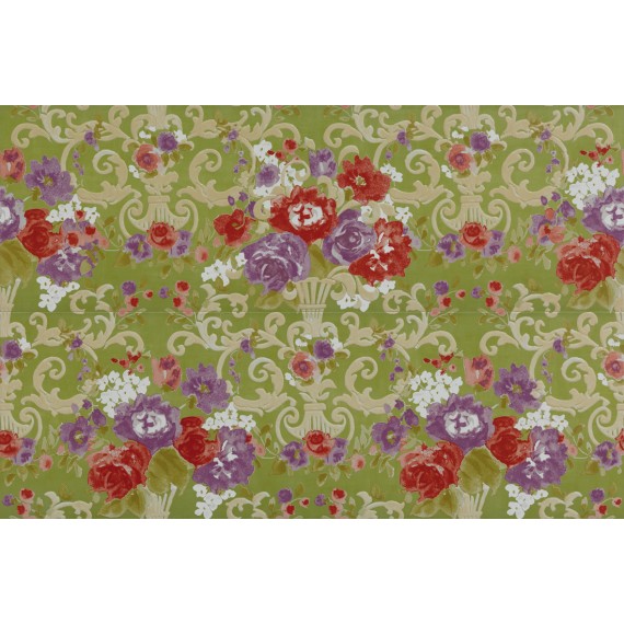 Керамическая плитка PR D VE FIORI 65X97,7 FIORITURA SU VERDE