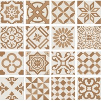 PT01952 ANTIGUA DECOR BEIGE 20X20
