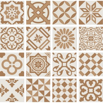 PT01952 ANTIGUA DECOR BEIGE 20X20