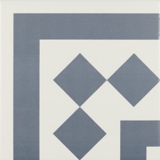 PT02105 Плитка ANTIGUA AZUL 001 ESQUINA 20x20