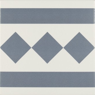 PT02106 Плитка ANTIGUA AZUL 002 CENEFA 20x20