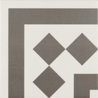 PT02113 Плитка ANTIGUA GRIS 001 ESQUINA 20x20