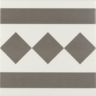 PT02114 Плитка ANTIGUA GRIS 002 CENEFA 20x20