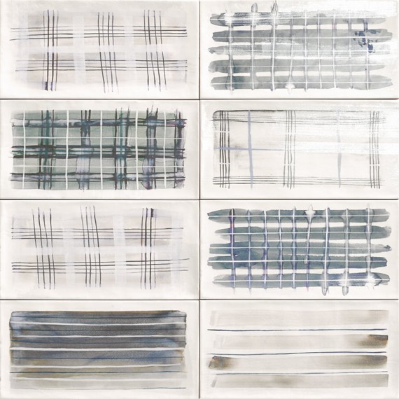 Керамическая плитка PT02918 Deco Aquarel Grey 15x30