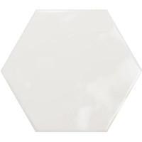 PT03134 Плитка Hex White Glossy 15x17,3
