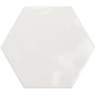 PT03134 Плитка Hex White Glossy 15x17,3