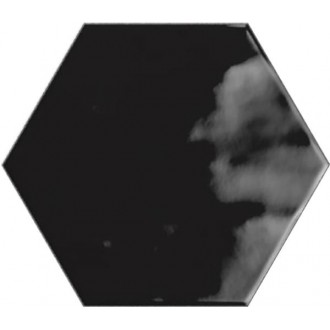 PT03136 Плитка Hex Black Glossy 15x17,3