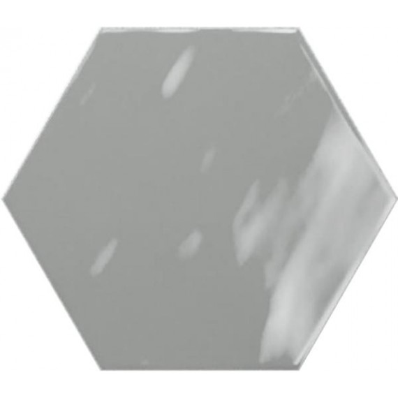 Керамическая плитка PT03138 Плитка Hex Grey Glossy 15x17,3