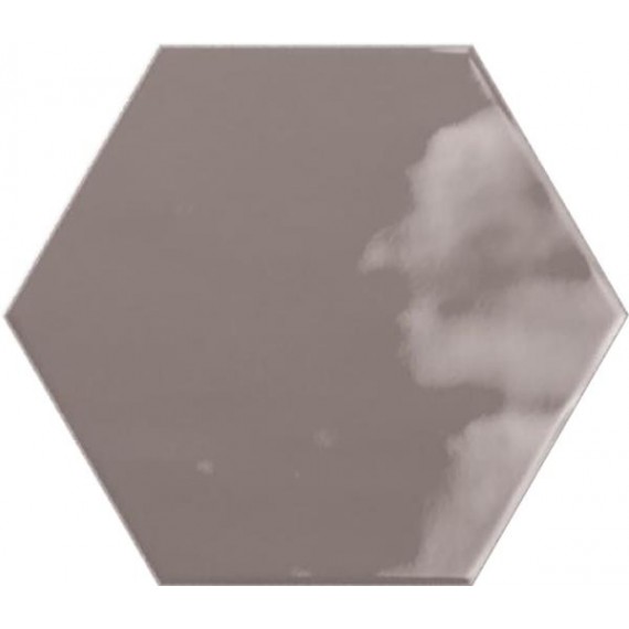 Керамическая плитка PT03139 Плитка Hex Charcoal Glossy 15x17,3