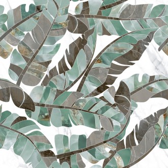 Paola Bali Bianco Polished Carving 60x120