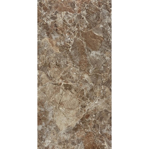 Керамогранит Paradiso Brown Kristal Parlak Nano Rectified 120x240