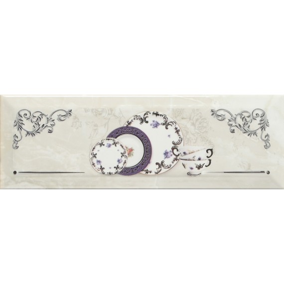 Керамическая плитка Petra Pranzo Silver A 10x30