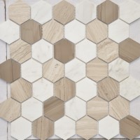 Pietra Mix 3 MAT hex 18x30x6 295x305x6