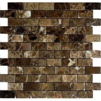 Pietrine Emperador Dark POL 2.3x4.8 29.8x29.8