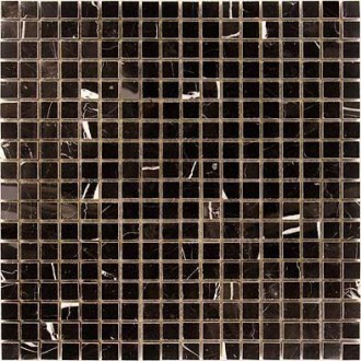 Pietrine Nero Oriente MAT 15x15x4 30.5x30.5