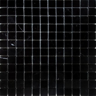 Pietrine Nero oriento POL 2.3x2.3 29.8x29.8