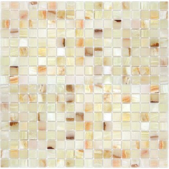Pietrine Onice Jade Bianco POL 1.5x1.5 30.5x30.5