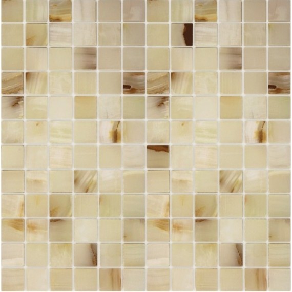 Мозаика Pietrine Onice Jade Bianco POL 2.3x2.3 29.8x29.8