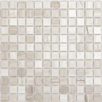 Pietrine Travertino Silver POL 2.3x2.3 29.8x29.8