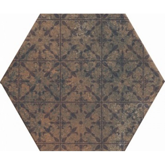 Керамогранит Pompeia Decor Marron 20х24