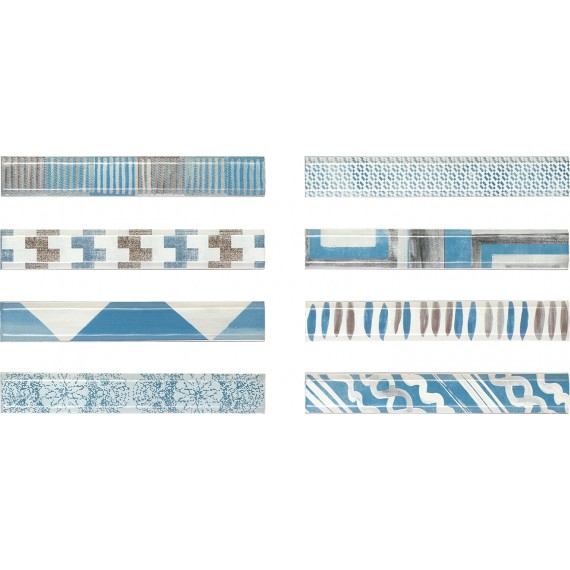 Керамическая плитка Portland Blu S (MIX) 3х20