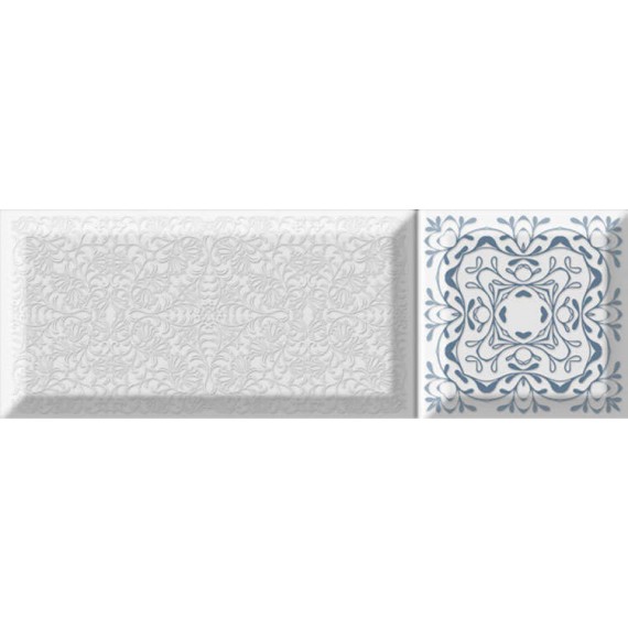 Керамическая плитка Provenzal Deco Blanko 10x30