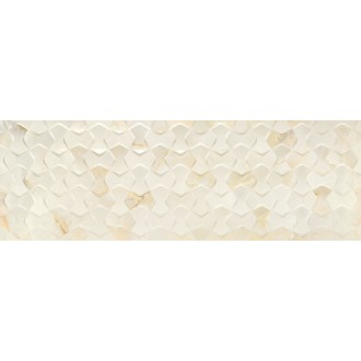 Quios Bowtie Cream Rect 40x120