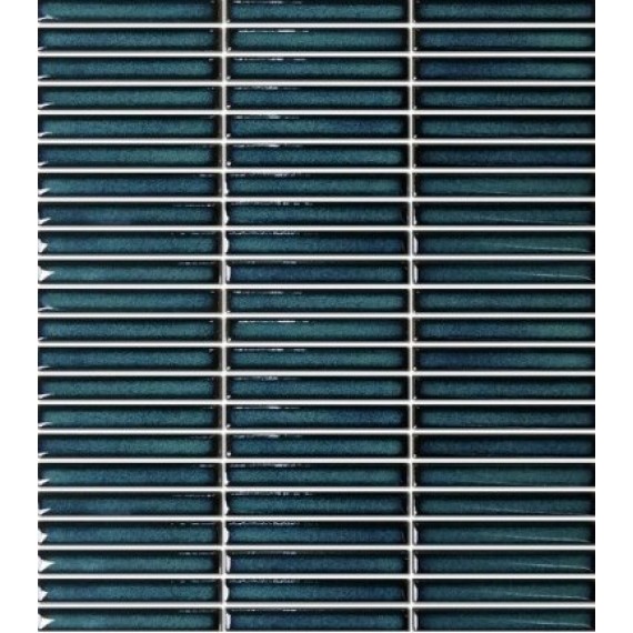 Мозаика R-338 керамика глянцевая (1,2*9,2) 28,2x30,8