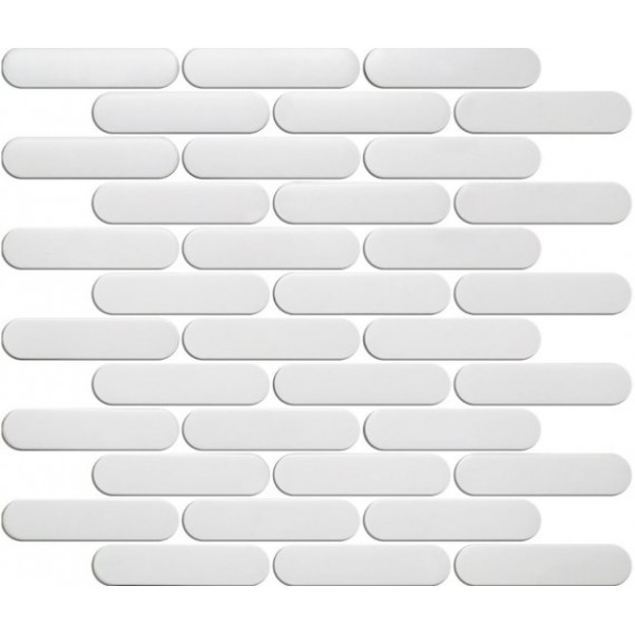 Мозаика R-345 керамика матовая (2,3*9,8) 30*30