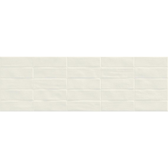 Керамическая плитка R038 Flex Struttura Brick 3D Latte 25*76